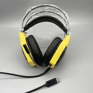 Cool Private Design Customized Wired Gaming Headphones Gamer Gaming Headset Surround Sound RGB Lighting H10A For Laptop PC