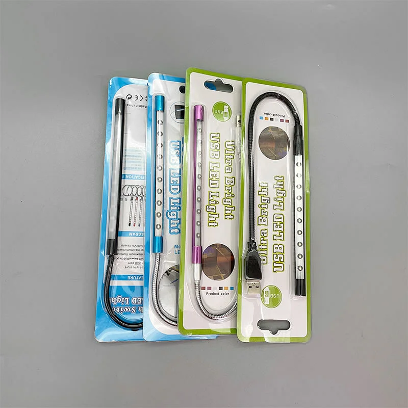 2023 high quality Usb Rechargeable tough switch USB LED Light  with METAL ABS material shell for gift home