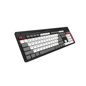 Hot selling 2.4g Wireless Computer Keyboard with Cradle Full-Size office Keyboard for PC Laptop Desktop KW-109