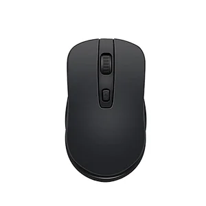 New  Design classic black 2.4G Wireless Optical Mouse Ergonomic Customized Laptop PC Computer Mice for Home Office, MW-014F