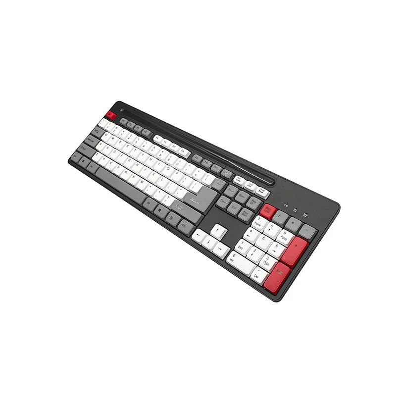 Hot selling 2.4g Wireless Computer Keyboard with Cradle Full-Size office Keyboard for PC Laptop Desktop KW-109