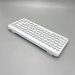 2.4G Wireless Mini Retro keys Gaming Type C rechargeable customized layout Mechanical feel Breathing led light multimedia Keyboard KBLW-002