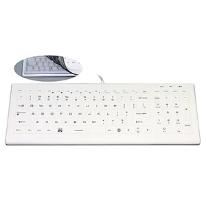 IP68  Industrial Medical Washable Waterproof Hospital Keyboard