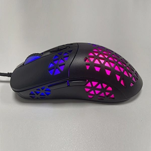 New Design 7D Button USB Wired Gaming Optical Mouse 7 Colors LED Breathing Backlight Mouse for Gamer GM-002H