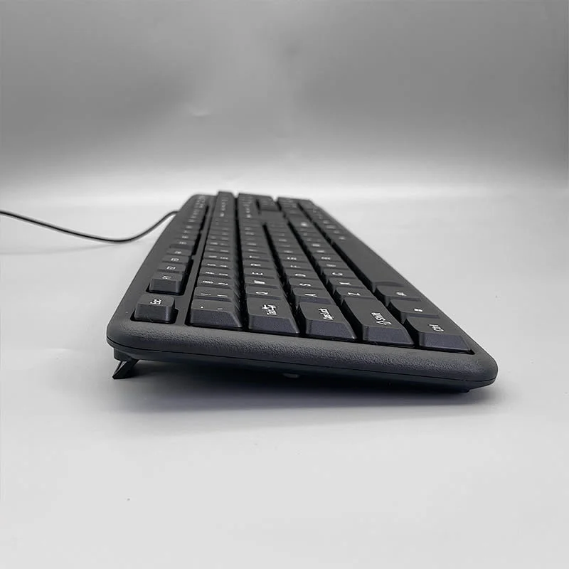 New design Cheap Basic USB Wired Keyboard Computer Ergonomic Office Keyboard for PC Laptop Desktop, K-308D