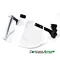 Ballistic Visor detachable for helmets with sides-rails