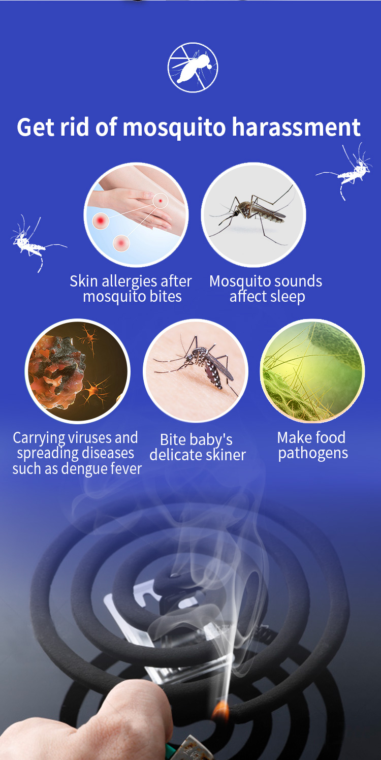 Get rid of mosquito harassment