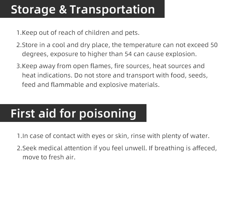 Detailed description of the insecticide