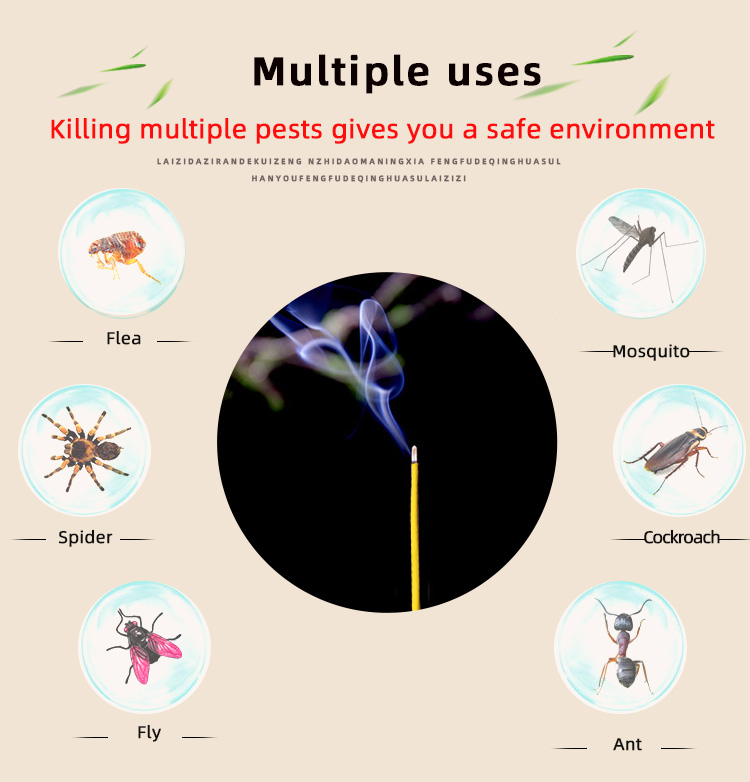 Multiple uses Killing multiple pests gives you a safe environment