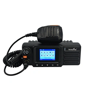 Tesunho Hot Sale Real-ptt Long Range RF Vehicle Walkie Talkie TM-990