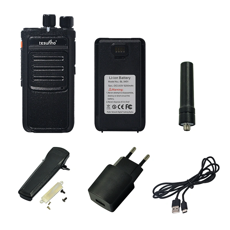 Tesunho TH-510 GPS Tracking PTT POC LTE Radio With NFC