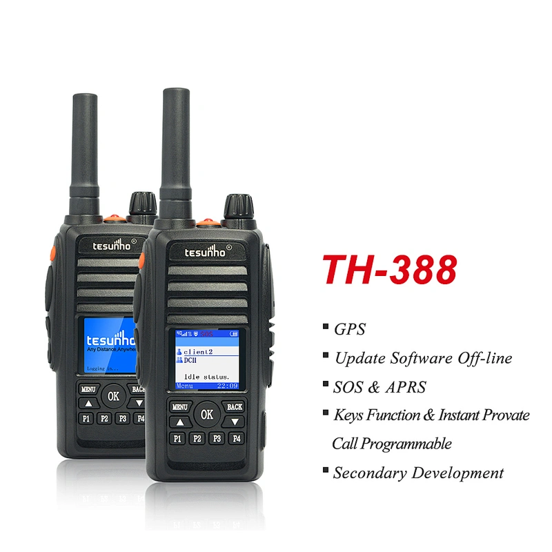 Tesunho TH-388 Real-ptt POC LTE 2Way Radio