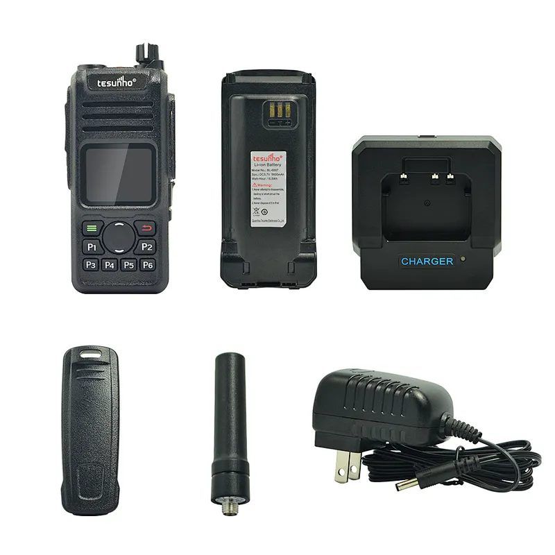 Tesunho TH-682 GPRS Two Way Radio 50KM Long Distance With BT
