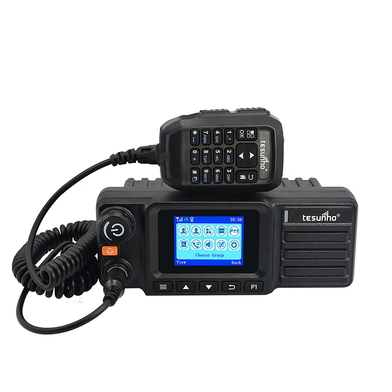 Tesunho TM-990D Dual Mode POC Car Walkie Talkie With GPS