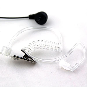 Tesunho Wired Clear Security Airtube Earpiece/Earphone/Microphone For Walkie Talkie