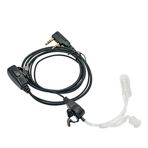 Tesunho Wired Clear Security Airtube Earpiece/Earphone/Microphone For Walkie Talkie