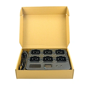 TH-D61 Six Way Multi Charger For Portable Two Way Radio