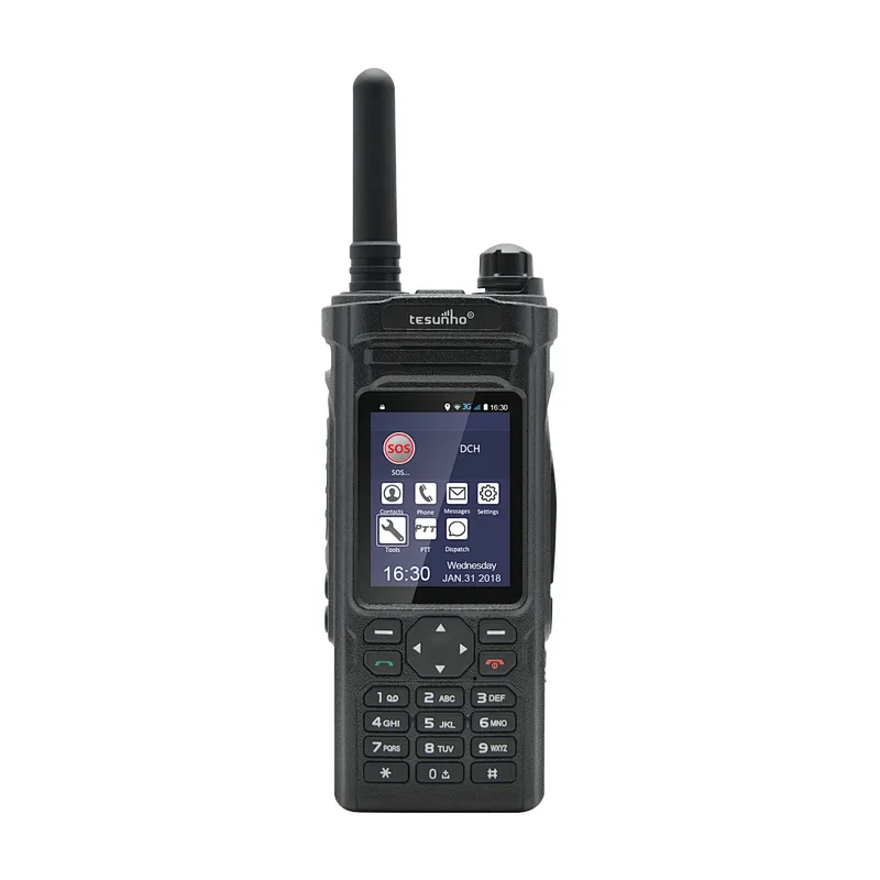 TESUNHO High Tech Handheld Police Use Radio android walkie talkie Phone Military Radio