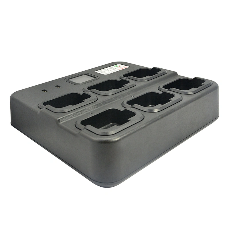 TH-D61 Six Way Multi Charger For Portable Two Way Radio