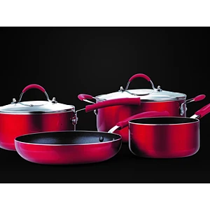 Pressed aluminum frypan sets