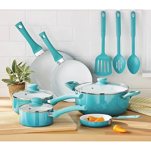 Pressed aluminum frypan sets