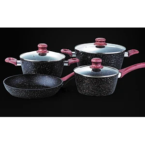 Forged aluminum with granite coating