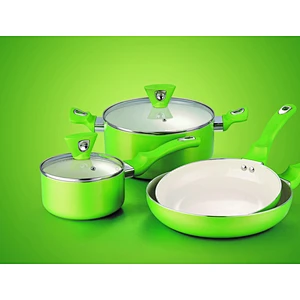 Pressed aluminum frypan sets