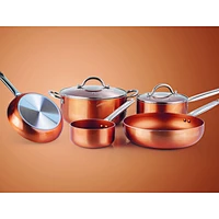 Pressed aluminum frypan sets