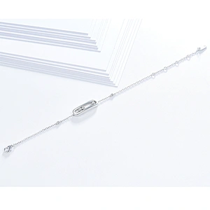 Slide fashion bracelets,925 sterling silver,Inlay zircon