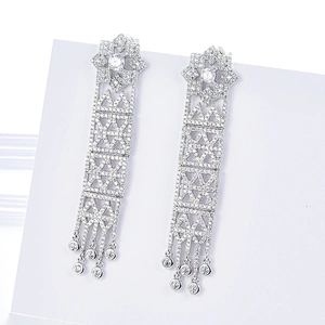 earrings for women,Fashion 925 sterling silver earrings,long earrings,designer earrings
