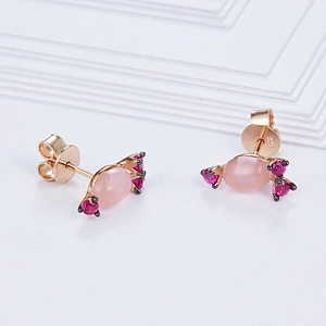 Small stud earrings,crystal earrings,cooper cz imitation fine jewelry,earrings for girls