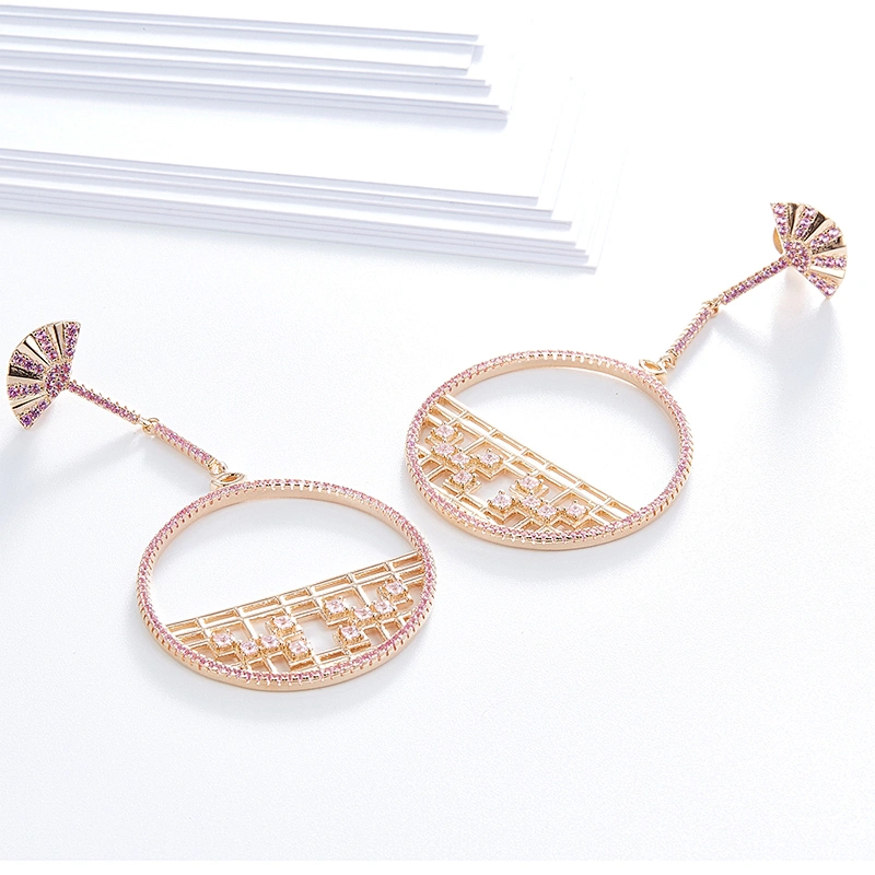 Very beautiful earrings,925 silver zircon earrings jewelry,earrings bling bling,jewelry manufacturers china