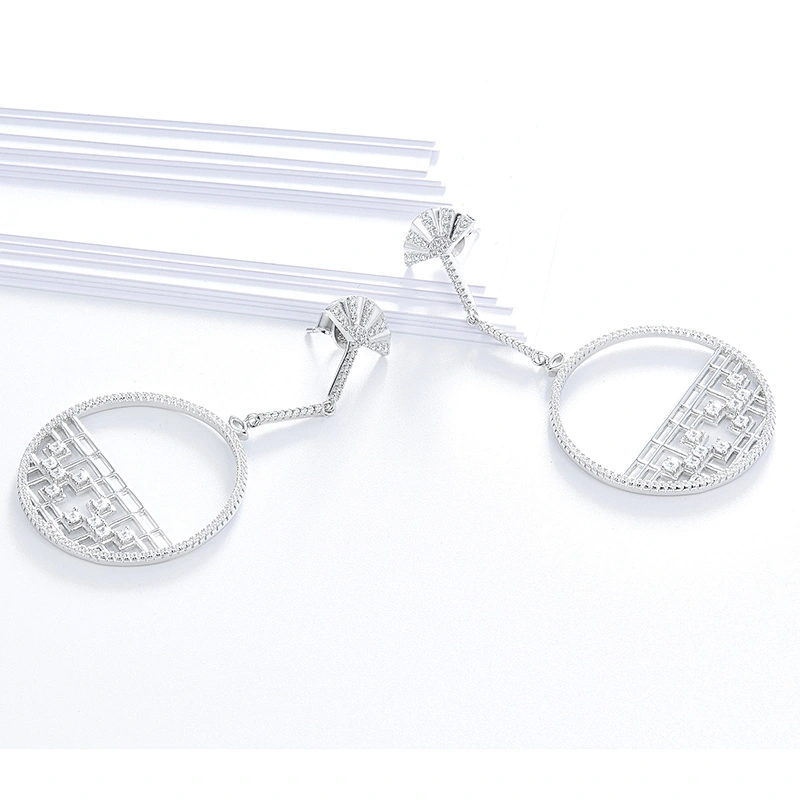 Very beautiful earrings,925 silver zircon earrings jewelry,earrings bling bling,jewelry manufacturers china
