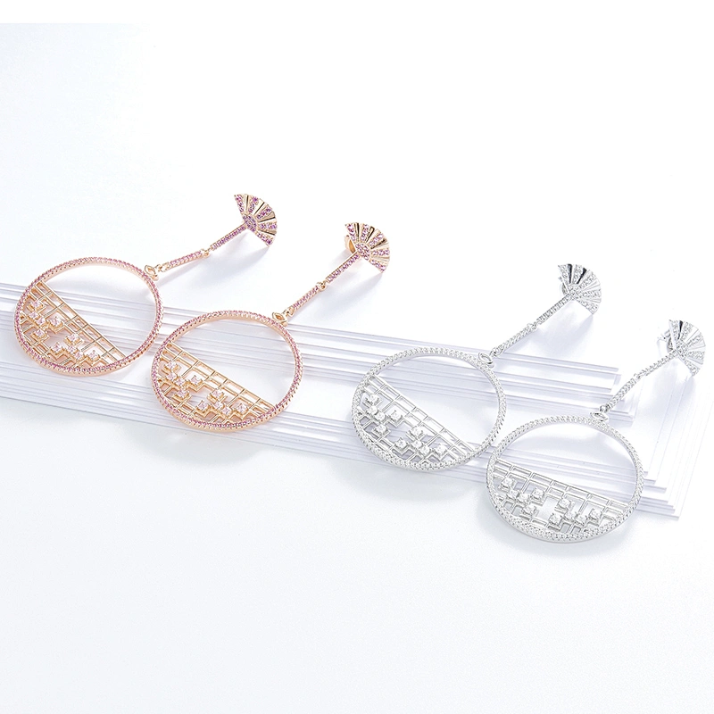 Very beautiful earrings,925 silver zircon earrings jewelry,earrings bling bling,jewelry manufacturers china