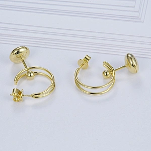 Fashion metal earrings,dangle earrings,925 sterling silver earrings jewelry restoring ancient ways