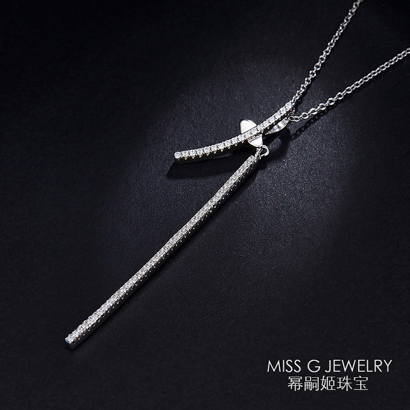 Silver jewelry manufacturer supports custom-made S925 Silver Pendant with simple atmosphere