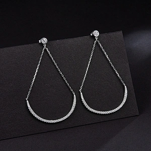 dangle earrings long earrings large jewelry factory,OEM/ODM Jewelry Trade processing customized,Wholesale jewelry manufacturer