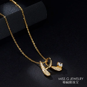 S925 Zircon Pendant Silver Pendant Hot Selling Geometric Three-dimensional Rose Gold Necklace Pendant Jewelry Wholesale