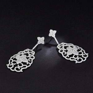 Chinese wind Earrings large jewelry factory,OEM/ODM Jewelry Trade processing customized,Wholesale jewelry manufacturer