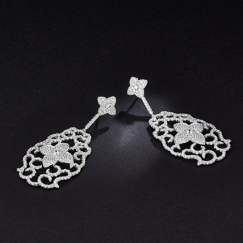 Chinese wind Earrings large jewelry factory,OEM/ODM Jewelry Trade processing customized,Wholesale jewelry manufacturer