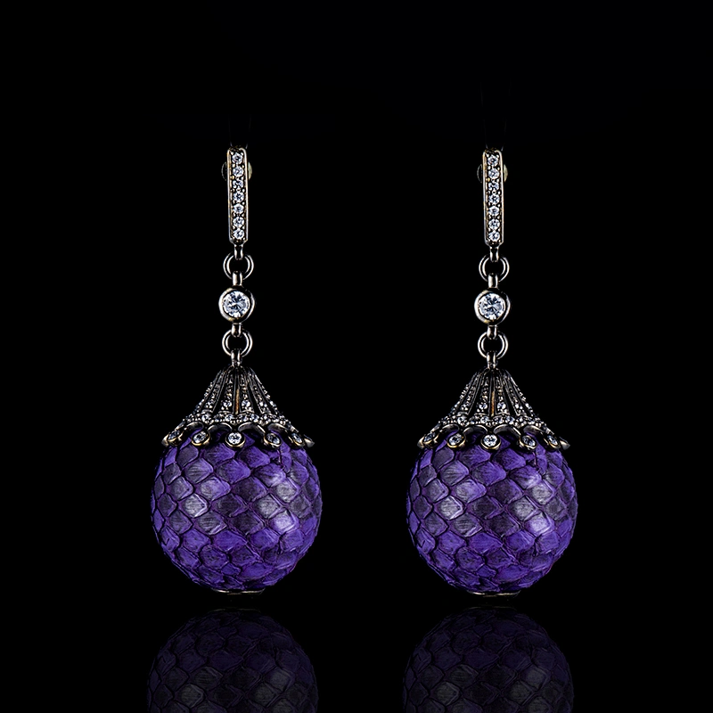 S925 Silver Fashion Individual Zircon Earrings large jewelry factory,OEM/ODM Jewelry Trade processing customized,Wholesale jewelry manufacturer