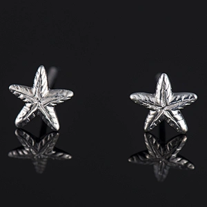 925 Silver Star Earrings LADIES EARRINGS large jewelry factory,OEM/ODM Jewelry Trade processing customized,Wholesale jewelry manufacturer