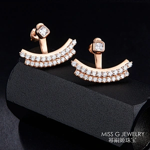 Earrings S925 Silver Star Creative Earrings Guangzhou Jewelry Processing High-end Foreign Trade Factory Customization