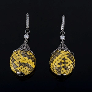 S925 Silver Fashion Individual Zircon Earrings large jewelry factory,OEM/ODM Jewelry Trade processing customized,Wholesale jewelry manufacturer