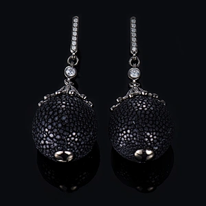 S925 Silver Fashion Individual Zircon Earrings large jewelry factory,OEM/ODM Jewelry Trade processing customized,Wholesale jewelry manufacturer