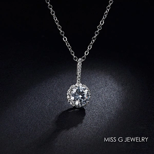 Large Zircon Pendant large jewelry factory,OEM/ODM Jewelry Trade processing customized,Wholesale jewelry manufacturer