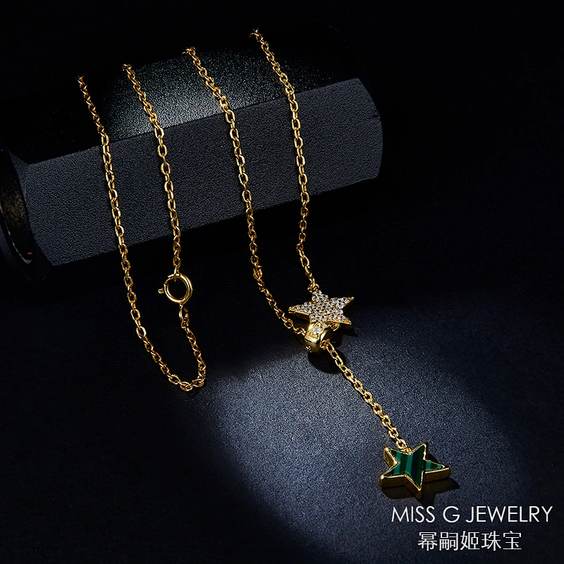 Star Necklace large jewelry factory,OEM/ODM Jewelry Trade processing customized,Wholesale jewelry manufacturer