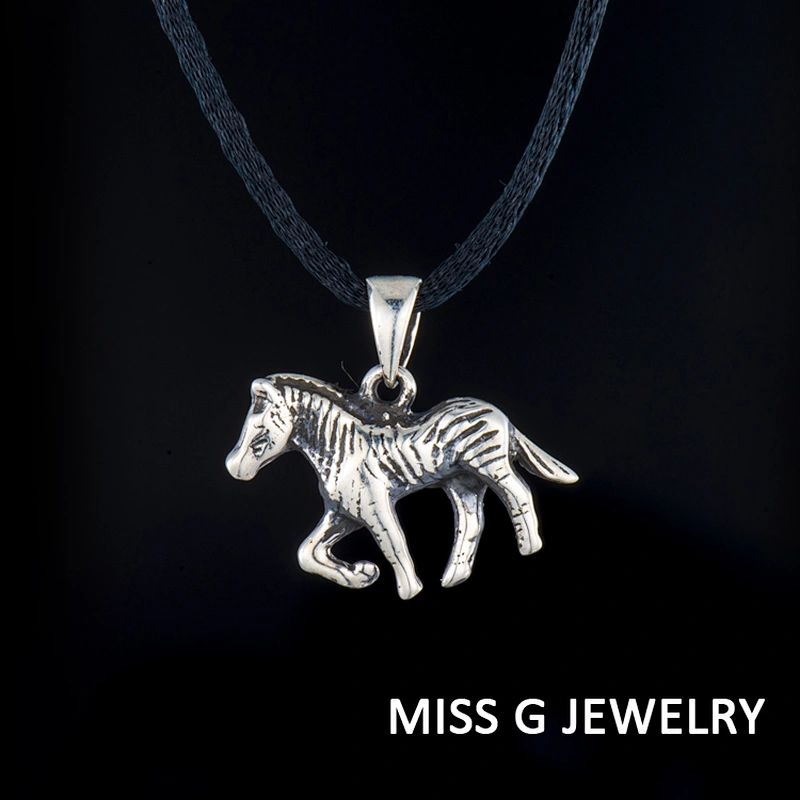 Horse-shaped Pendant large jewelry factory,OEM/ODM Jewelry Trade processing customized,Wholesale jewelry manufacturer