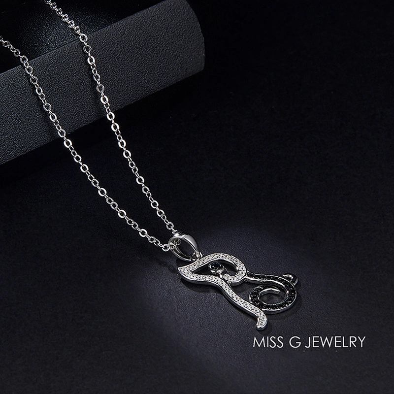 Jewelry Factory Custom Wholesale Agent S925 Silver Pendant Hot Selling Rat Diamond Necklace Pendant