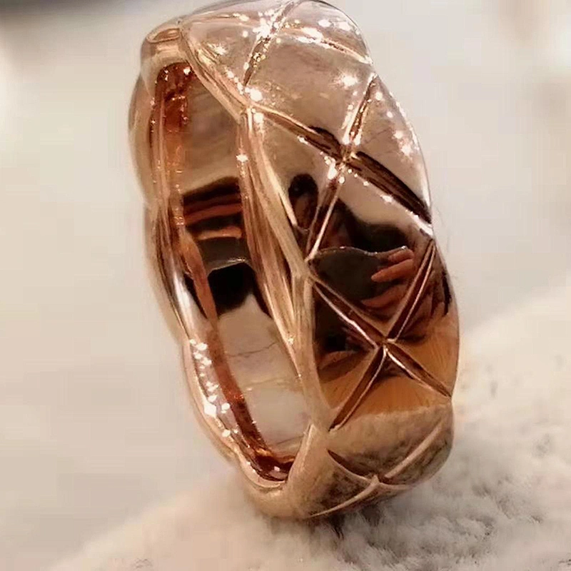 Rose gold ring large jewelry factory,OEM/ODM Jewelry Trade processing customized,Wholesale jewelry manufacturer